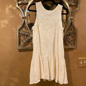 Moon River linen shift dress